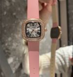 Coussin de Cartier 27*27MM Inception Dream World Pink/White Bracelet Women's Watch